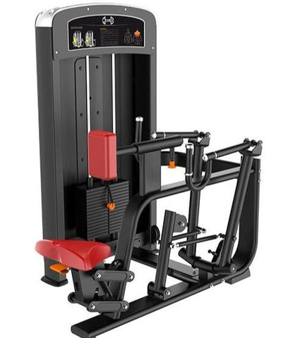 Muscle D Fitness Elite Commercial Seated Row Machine - Barbell Flex