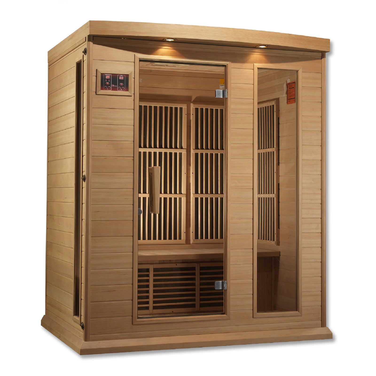 Golden Designs Maxxus Low EMF FAR Infrared Sauna - Barbell Flex