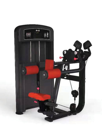 Muscle D Fitness Elite Side Shoulder Traps Lateral Machine - Barbell Flex