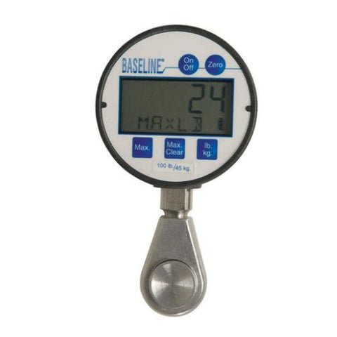 3B Scientific 100LB Baseline Digital Hydraulic Pinch Gauge – Barbell Flex