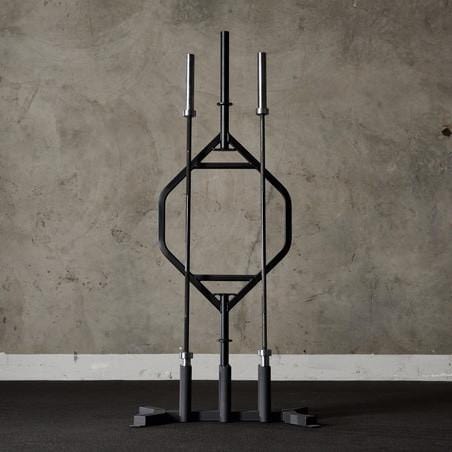 American Barbell 6-Bar Vertical Storage Barbell Rack - Barbell Flex