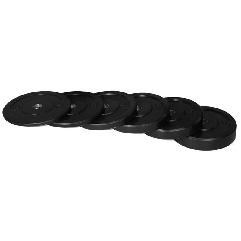 InTek Strength Champion-Series Rubber Bumper Plate Singles and Sets - Barbell Flex