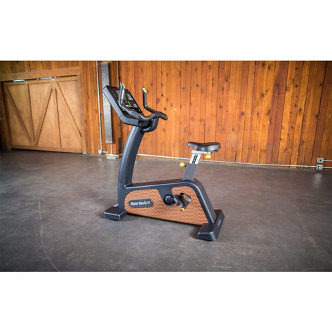 SportsArt C576U Eco-Natural Stationary Upright Bike – Barbell Flex