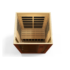 Golden Designs Vittoria Edition Dynamic Low EMF Far Infrared Sauna - Barbell Flex