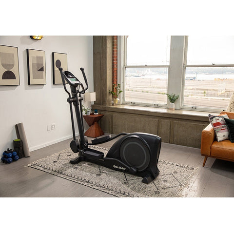 SportsArt E80C Durable Residential Cardio Elliptical Trainer – Barbell Flex