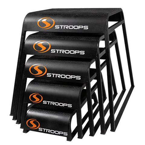 Stroops Ski-Feet Design Shin-Friendly Ergo Elite Plyo Boxes – Barbell Flex