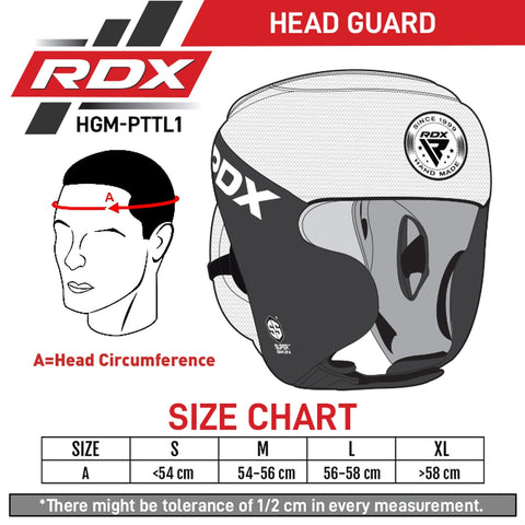 RDX Tri-Lira 1 Mark Full Face Pro Boxing Training Head Protective Guard - Barbell Flex