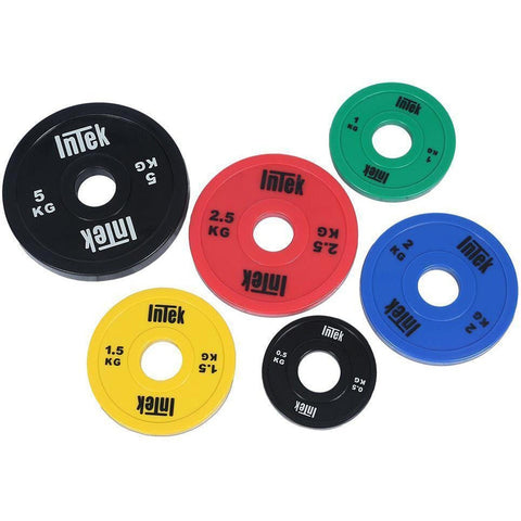 InTek Strength Armor Series Kilogram Urethane Change Color Plates - Barbell Flex