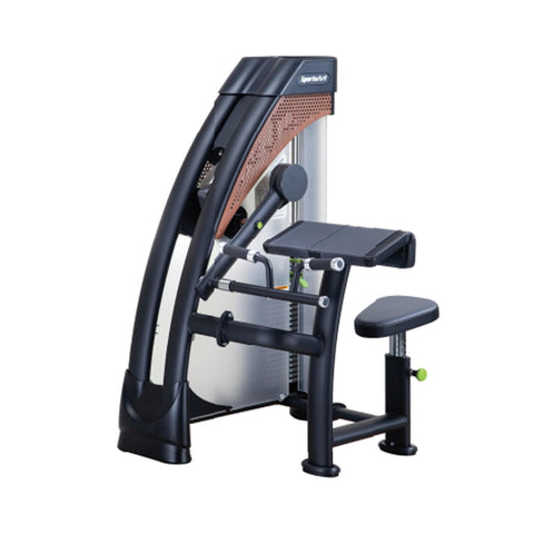 SportsArt N912 Status Strength Biceps Curl Machine – Barbell Flex