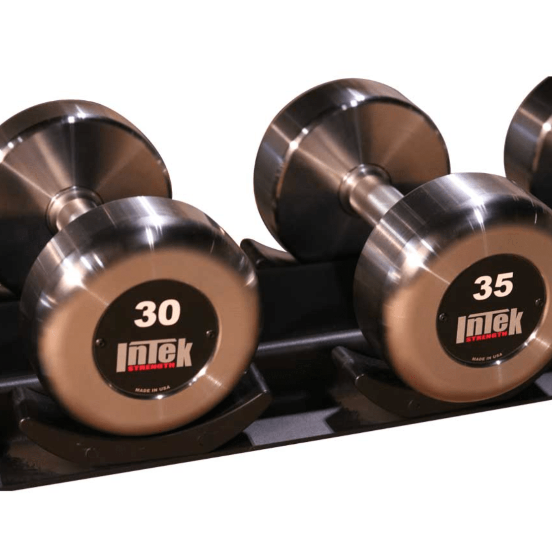 InTek Strength Kraft Steel Raw Series Dumbbell Pairs and Sets - Barbell Flex