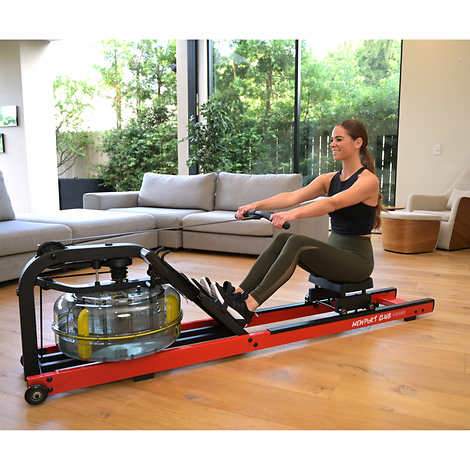 First Degree Fitness Newport Club AR Plus Rowing Machine - Barbell Flex