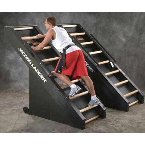 Jacob's Ladder Original Climbing Cardio Machine - Barbell Flex