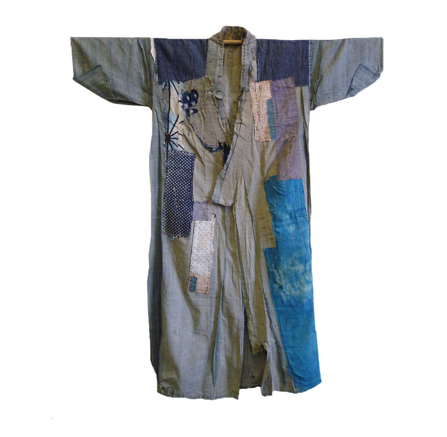 Sri | A Fantastically Patched Boro Kimono: Artistry in Happenstance
