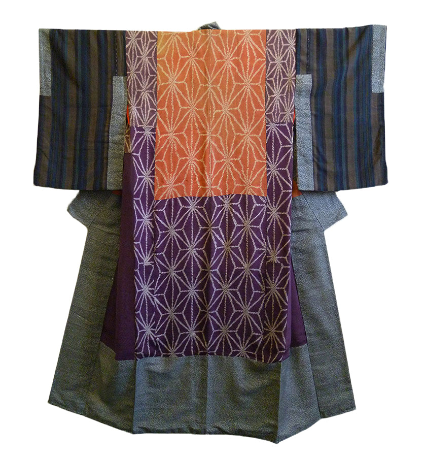 Sri | A 19th Century Pieced Silk Juban: Botanical Dyes