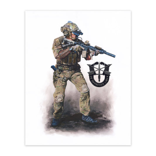 Army Special Forces (Commandos) – Prairie Fire Art