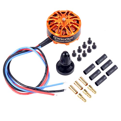 QWinOut High Performance 5010 750KV Disk Brushless Motor with Bullet