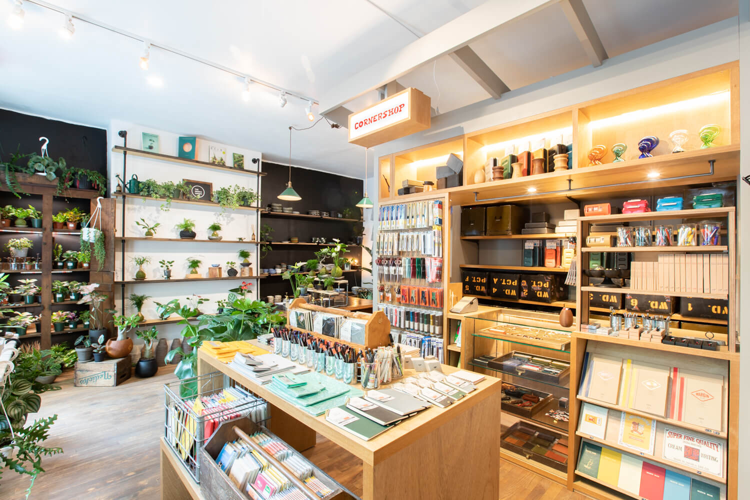 CORNERSHOP HIGHTIDE BROOKLYN NEW YORK stationery store interior