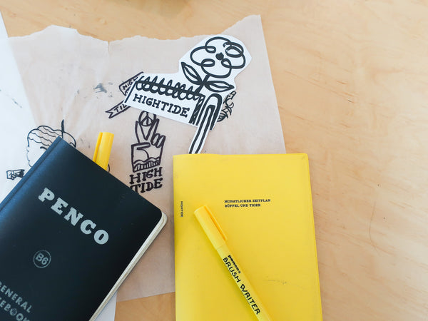 Katsuo Design has been using Hightide stationeries for a long time! 
