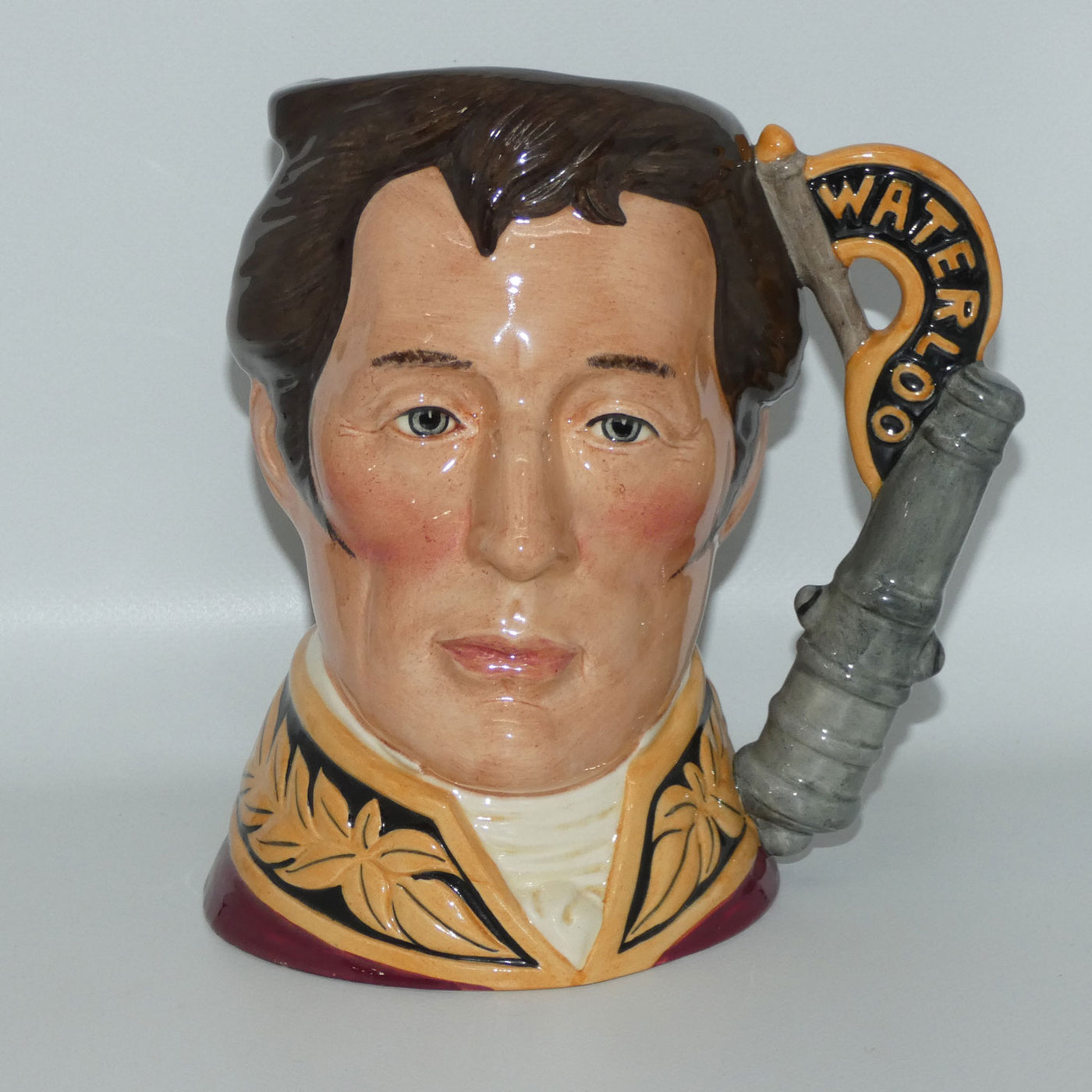 D6848 Royal Doulton large character jug Duke of Wellington Generals ...