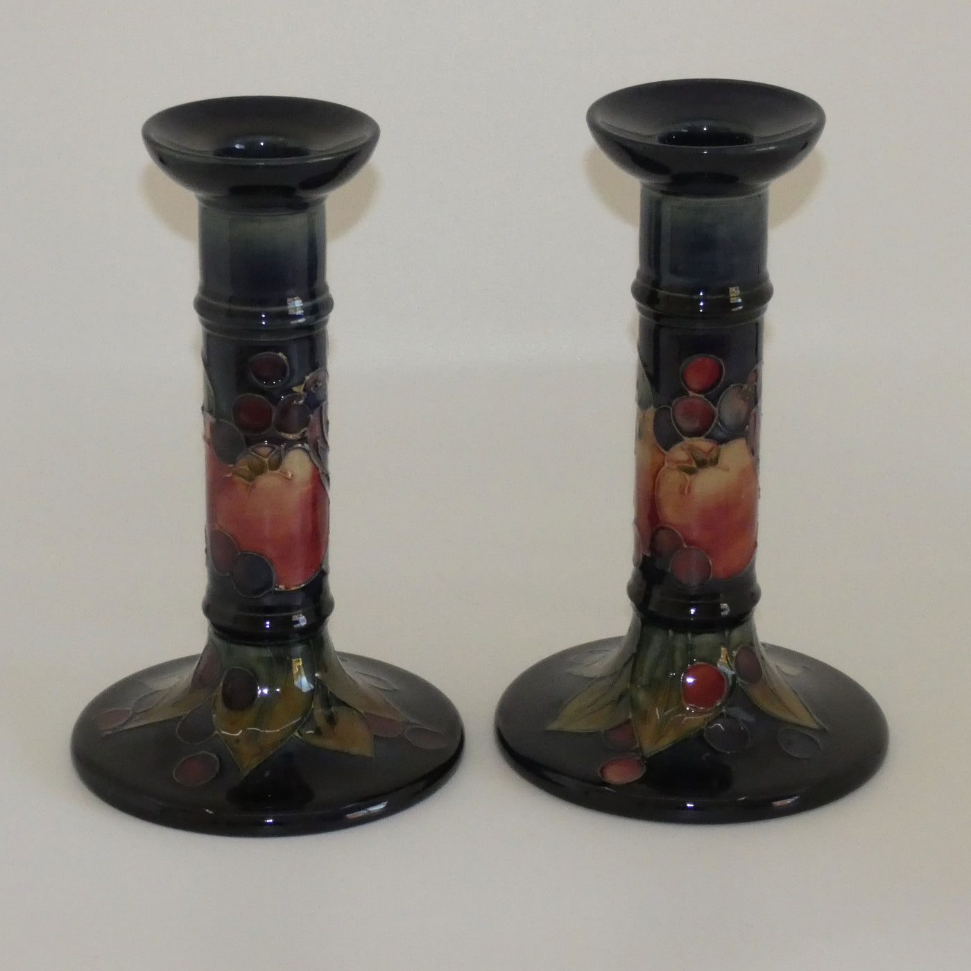 blue candlesticks