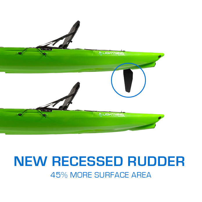 Nomad Pedal Drive Kayak HI-Vis Green - Lightning Kayaks