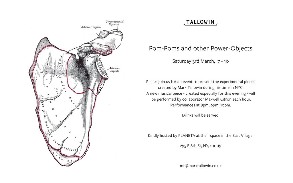 Pom Poms and Other Power Projects Mark Tallowin Max Citron HOMHOMHOM HHH