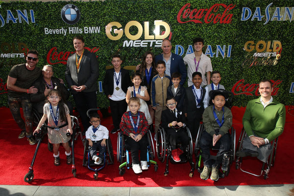 Paralympians at Gold Meets Golden event sponsored by Ghost Democracy.