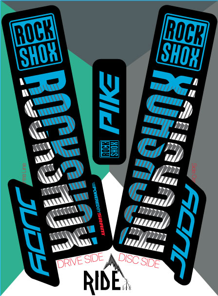 rockshox judy decals