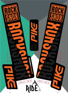 rockshox replacement decals