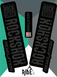 rockshox sticker kit