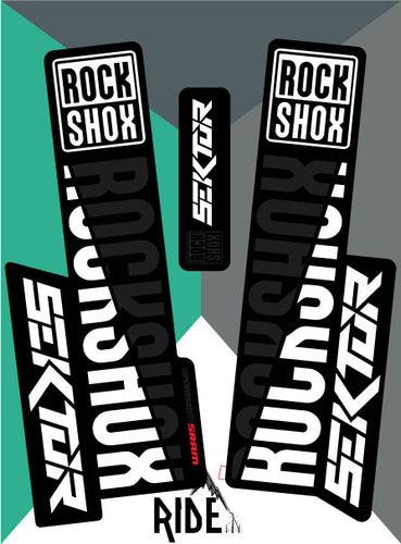 rockshox sektor decals