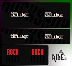 rockshox super deluxe decals