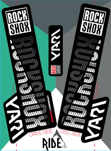 rockshox yari 2017 decals