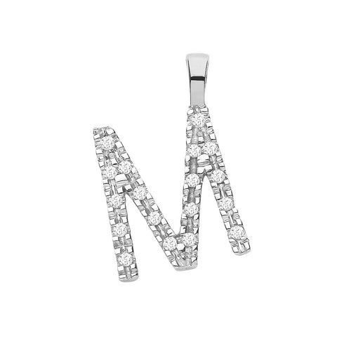 Diamond Mum and I Heart Necklace Set With 0.12ct of Diamonds for Women in  9ct White Gold, Diamond Heart Pendant in 9ct Solid White Gold - Etsy Denmark