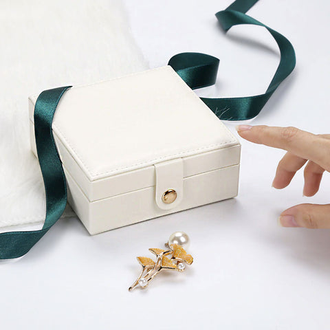 white jewellery box