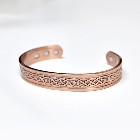 copper bracelet with magnets