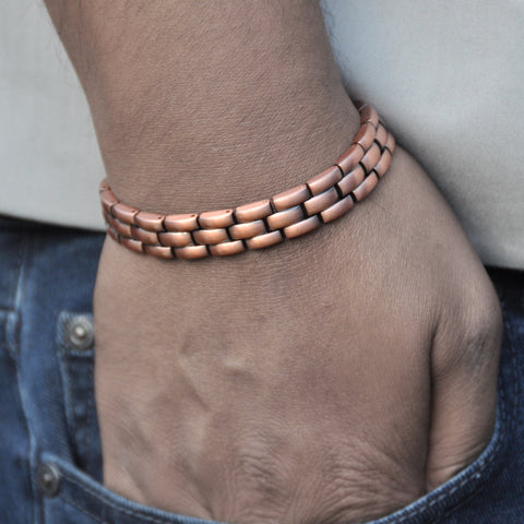 mens copper bracelet