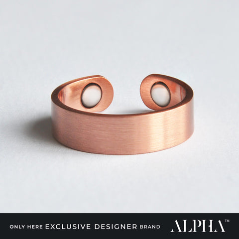 copper ring with magnets