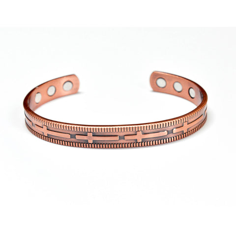 copper bracelet with magnets