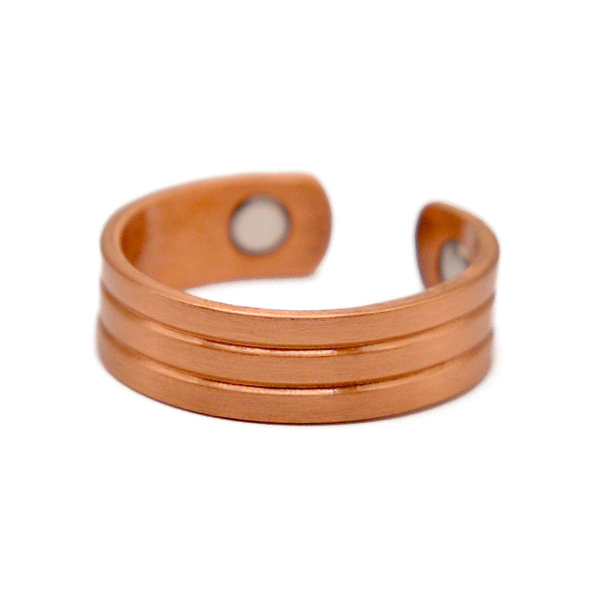 New Magnetic Therapy Ring for Men Copper Healing Open Rings Sliming Health  care Jewerly with power Energy Magnets - AliExpress