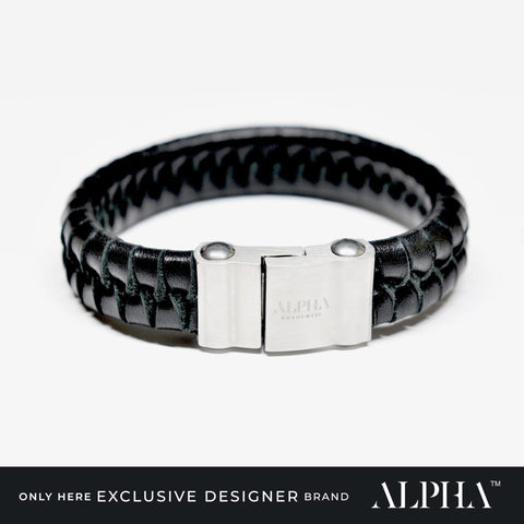 mens leather bracelet