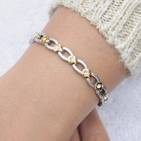 gold magnetic bracelet