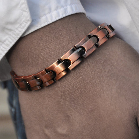 copper bracelet with magnets