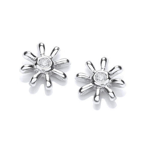 sterling silver stud earrings
