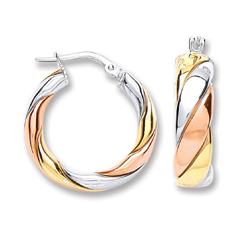 sterling silver hoop earrings