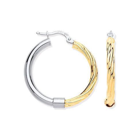 thin gold hoops