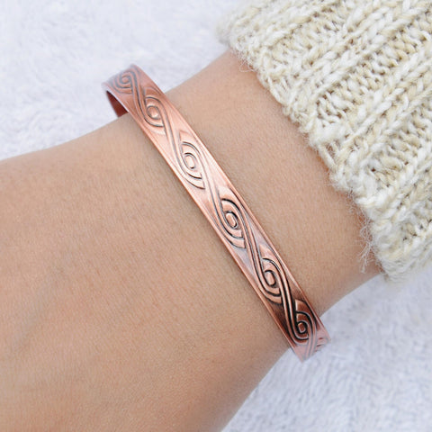 ladies copper bangle