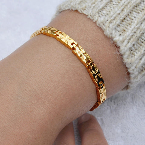 Buy Gold Bracelets & Bangles for Women by Silvermerc Designs Online |  Ajio.com