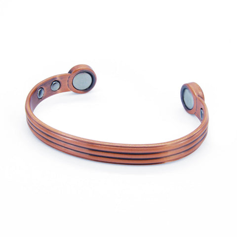 copper bracelet with magnets