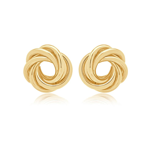 gold stud earrings 